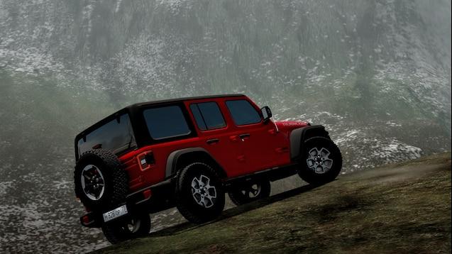 2021 Jeep Wrangler JLU Rubicon for City Car Driving