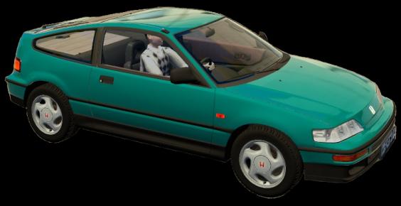 Honda CR-X for City Car Driving