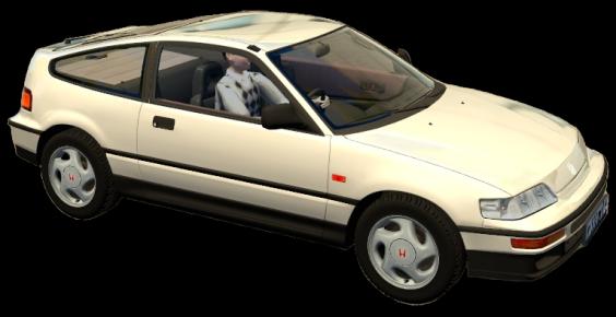 Honda CR-X for City Car Driving
