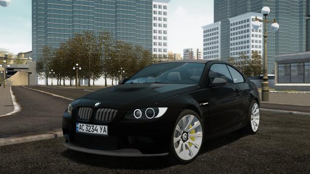 BMW M3 E92 2009 for City Car Driving