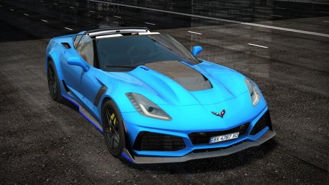 Chevrolet Corvette ZR1 2019 для City Car Driving