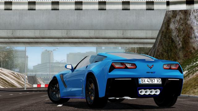 Chevrolet Corvette ZR1 2019 для City Car Driving