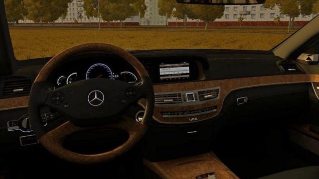 Mercedes-Benz S65 AMG W221 for City Car Driving