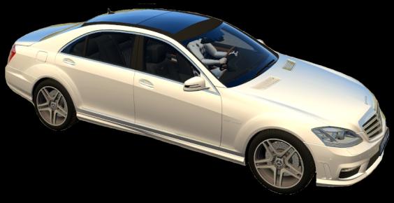 Mercedes-Benz S65 AMG W221 for City Car Driving