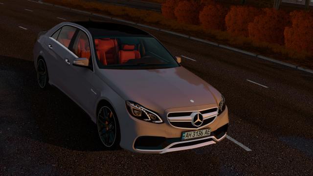 Mercedes-Benz E63 W212 2015 for City Car Driving