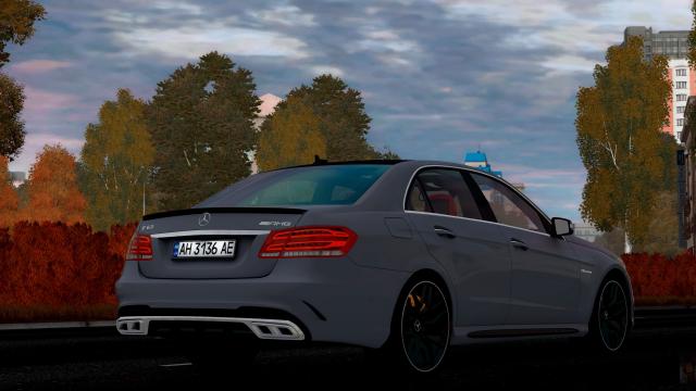 Mercedes-Benz E63 W212 2015 for City Car Driving