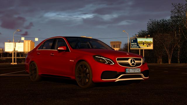 Mercedes-Benz E63 W212 2015 for City Car Driving