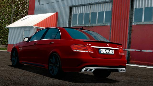 Mercedes-Benz E63 W212 2015 for City Car Driving