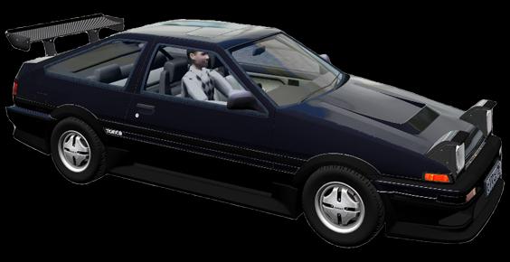 Toyota Sprinter Trueno GT Only Drift for City Car Driving