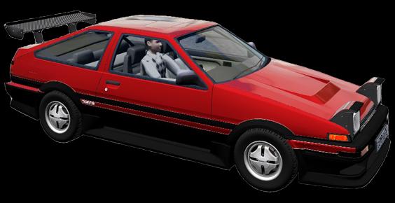 Toyota Sprinter Trueno GT Only Drift for City Car Driving
