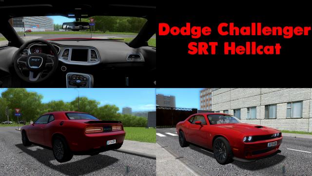 Dodge Challenger SRT Hellcat 2016 for City Car Driving