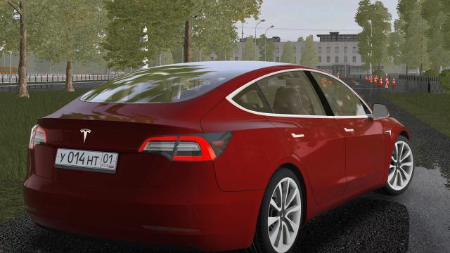 2018 Tesla Model 3 для City Car Driving