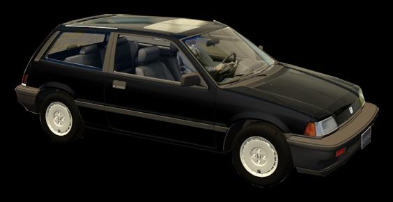 Honda Civic III for City Car Driving
