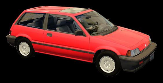 Honda Civic III for City Car Driving