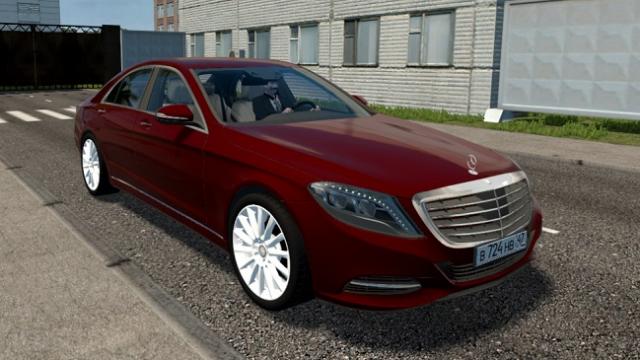 Mercedes-Benz S500 (w222) for City Car Driving