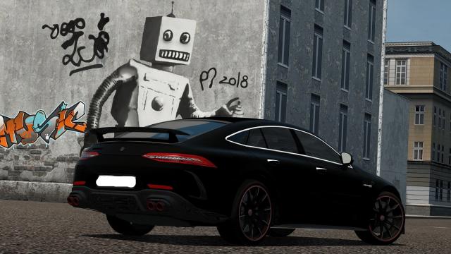 2020 Mercedes-Benz GT63S AMG for City Car Driving