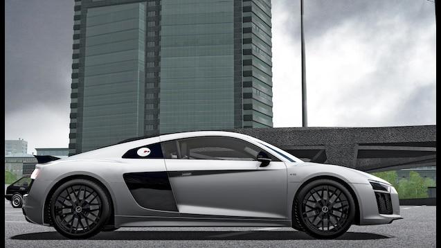Audi R8 V10 Plus 2017 for City Car Driving