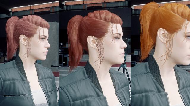 Гладкі текстури волосся / Smooth Hair Retexture для Control