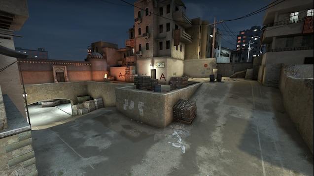 Dust 2 Night для Counter Strike Global Offensive