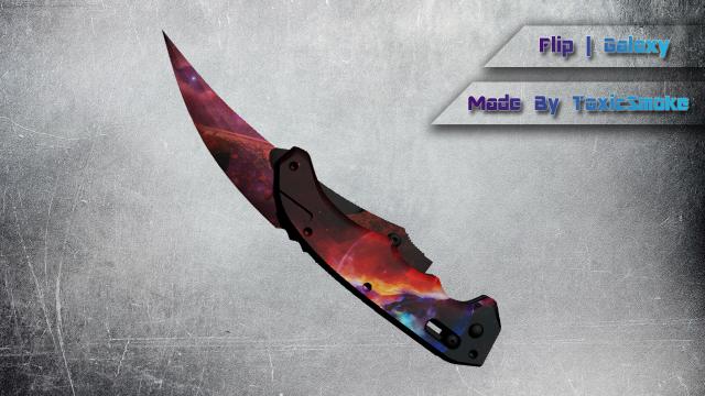 Складной Нож - Галатика / Flip Knife | Galaxy