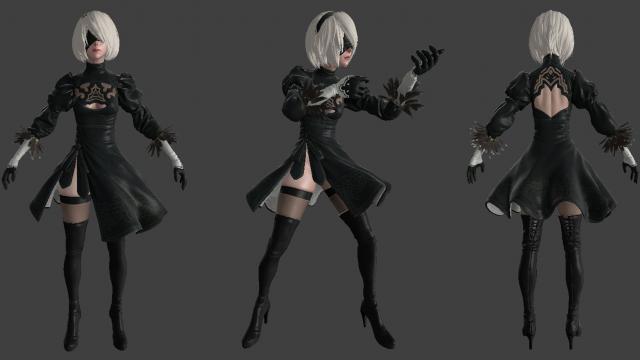 YoRHa 2B from Nier Automata