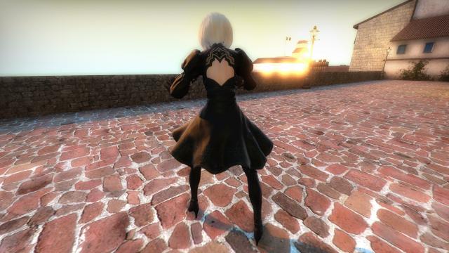 YoRHa 2B from Nier Automata для Counter Strike Global Offensive