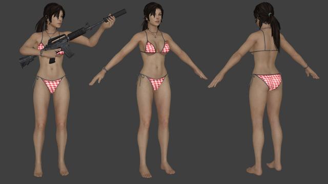 Lara Croft Bikini