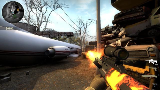 AUG Активный вулкан / Aug Active Volcano для Counter Strike Global Offensive
