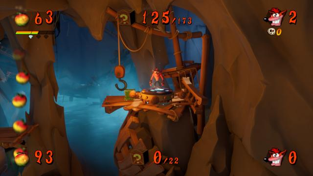 Ретро интерфейс / Retro Hud для Crash Bandicoot 4: It’s About Time