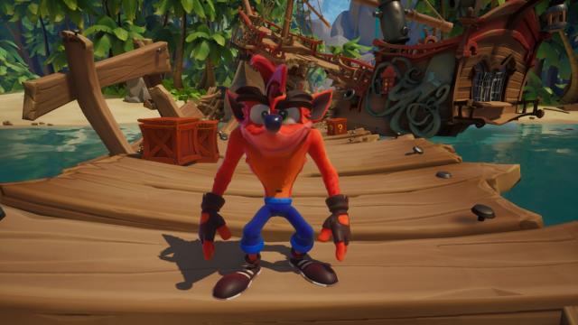 Классический редизайн Крэша / Crash Bandicoot Classic Redesign для Crash Bandicoot 4: It’s About Time
