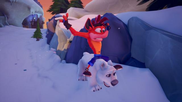 Классический редизайн Крэша / Crash Bandicoot Classic Redesign для Crash Bandicoot 4: It’s About Time