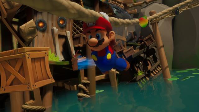 Марио вместо Бандикута / Super Mario over Crash Bandicoot для Crash Bandicoot 4: It’s About Time