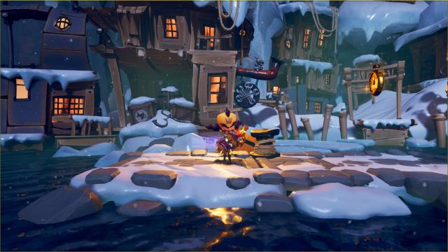 Ука Ука вместо Аку Аку / Uka Uka over Aku Aku для Crash Bandicoot 4: It’s About Time