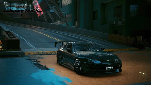 Toyota Supra for Cyberpunk 2077