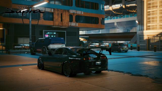 Toyota Supra for Cyberpunk 2077