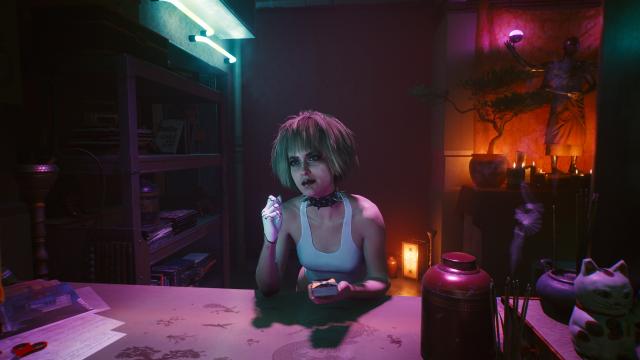 Misty in her Undies for Cyberpunk 2077
