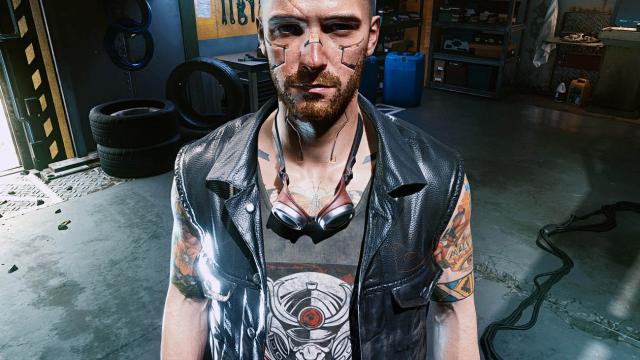 Handsome Guy V Preset for Cyberpunk 2077