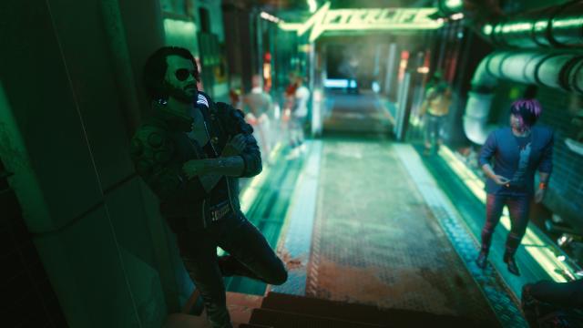 Пресет Джонні Сільверхенда / Johnny Silverhand Character Preset (Cybercat) для Cyberpunk 2077