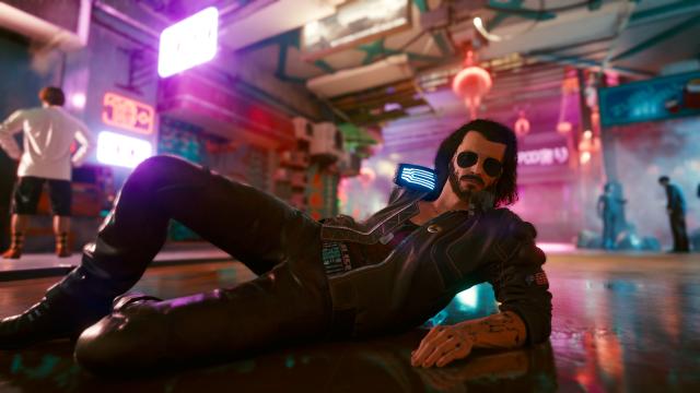 Пресет Джонні Сільверхенда / Johnny Silverhand Character Preset (Cybercat) для Cyberpunk 2077