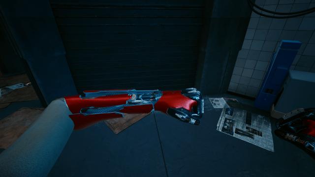 Gorilla Arms - Red for Cyberpunk 2077