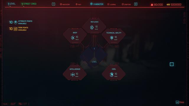 Female V Nomad starting save for Cyberpunk 2077