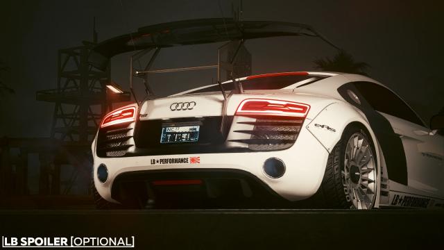 Audi R8 Liberty Walk for Cyberpunk 2077