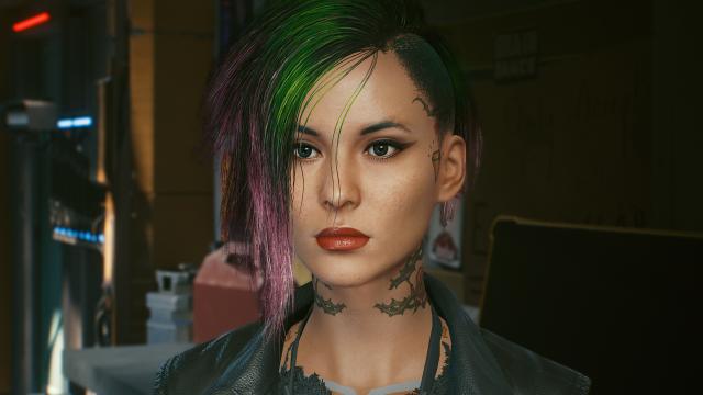 Пресет Джуді / V judy Preset (CyberCAT) для Cyberpunk 2077