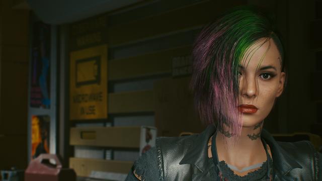 Пресет Джуді / V judy Preset (CyberCAT) для Cyberpunk 2077