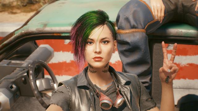 Пресет Джуді / V judy Preset (CyberCAT) для Cyberpunk 2077