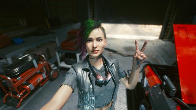 Пресет Джуді / V judy Preset (CyberCAT) для Cyberpunk 2077