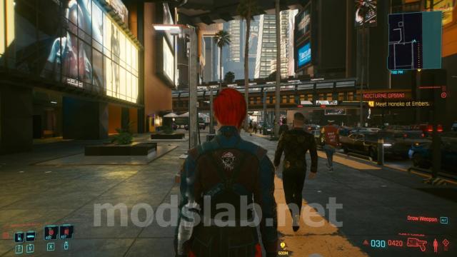 Вид від 3-ї особи / JB - TPP MOD WIP third person для Cyberpunk 2077