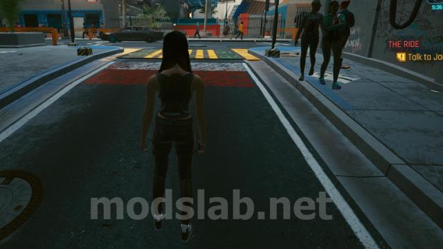 Вид від 3-ї особи / JB - TPP MOD WIP third person для Cyberpunk 2077