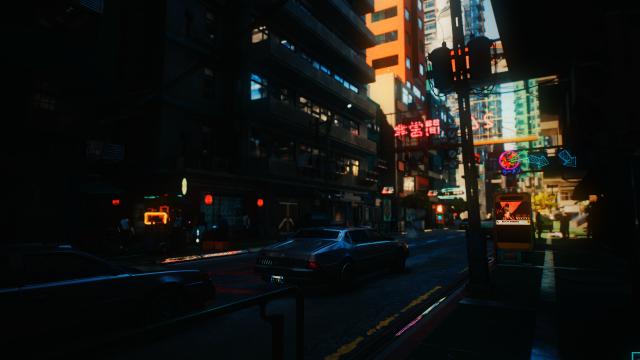 Cyber Night Reshade для Cyberpunk 2077