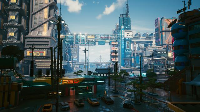 Cybervision HDR Reshade для Cyberpunk 2077